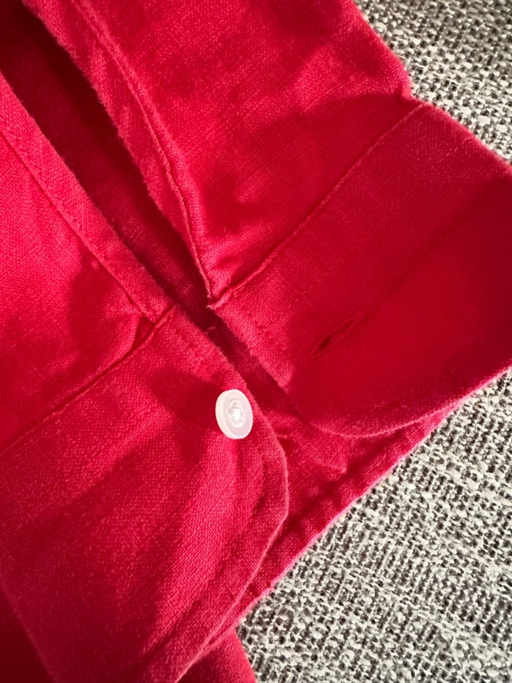 Talbots Linen Button Up Shirt - Picture 10 of 10